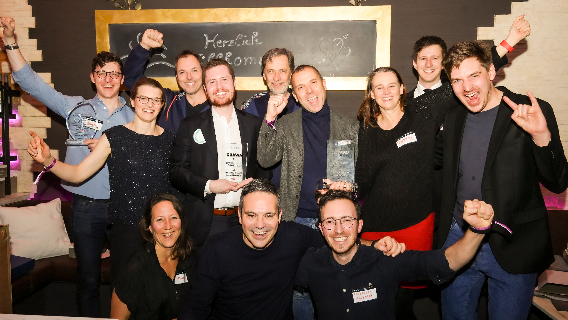 Award winners celebration