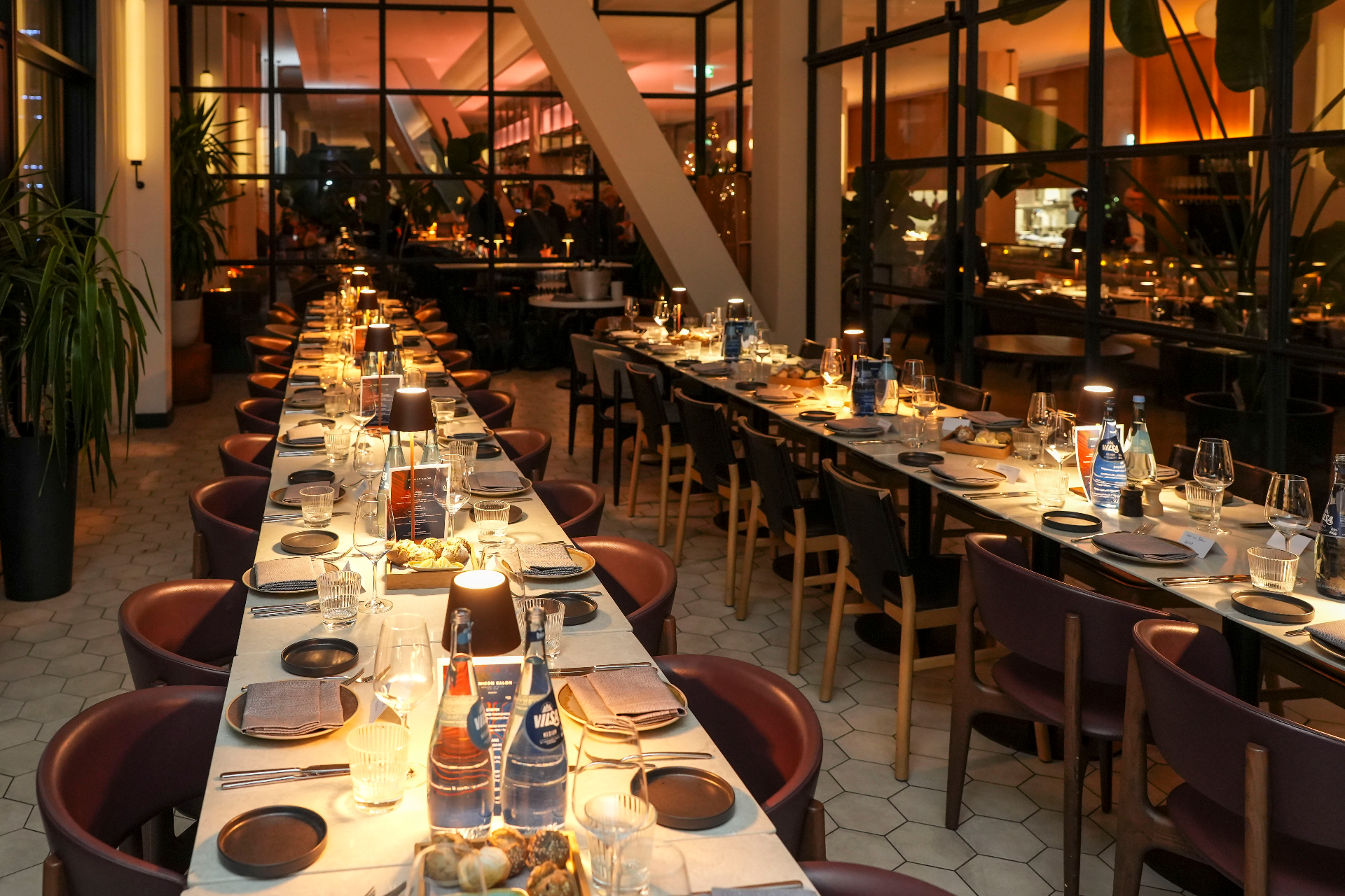 Dinner setup