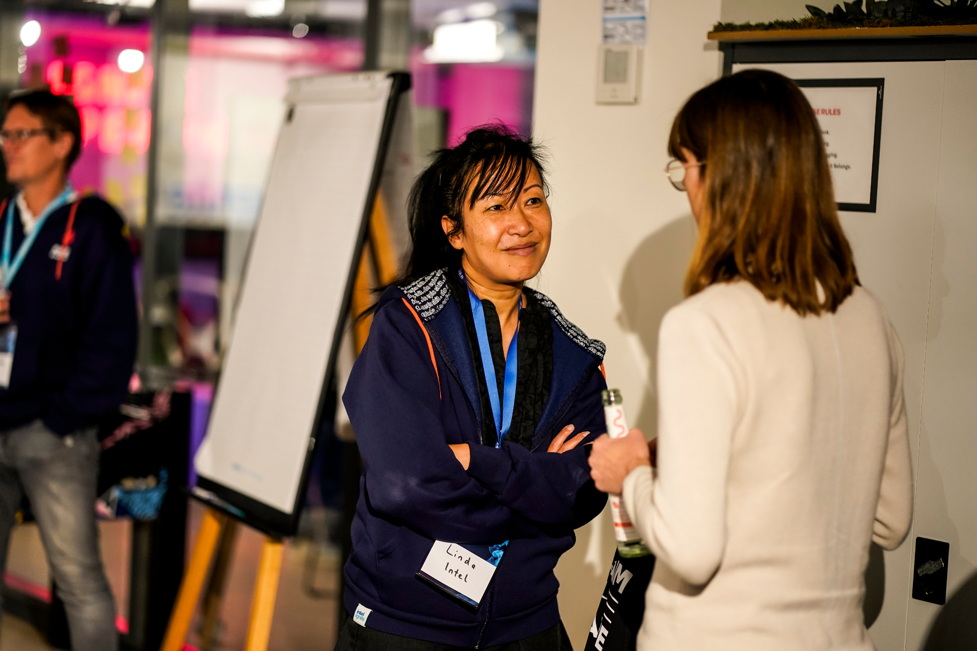 Women networking